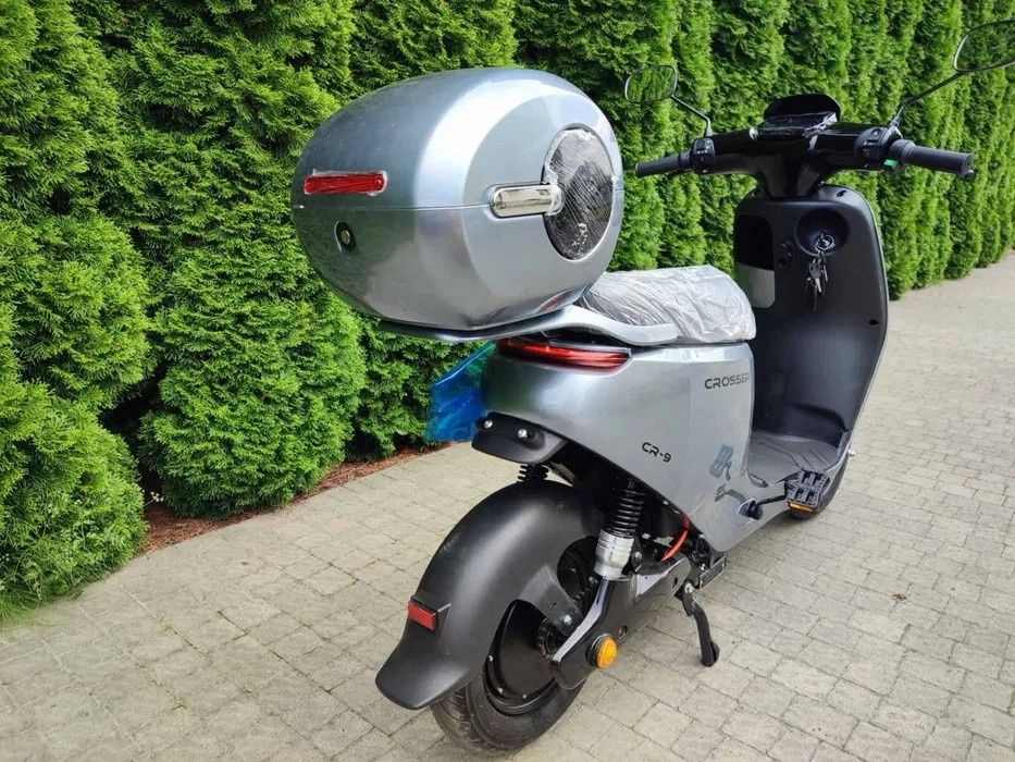 СУПЕР ХІТ‼️ Електро скутер FADA N9 мопед моторолер Crosser CR9 Сірий
