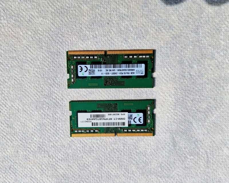 4 Gb DDR4 - 2400 SODIMM Notebook (2 Unidades)