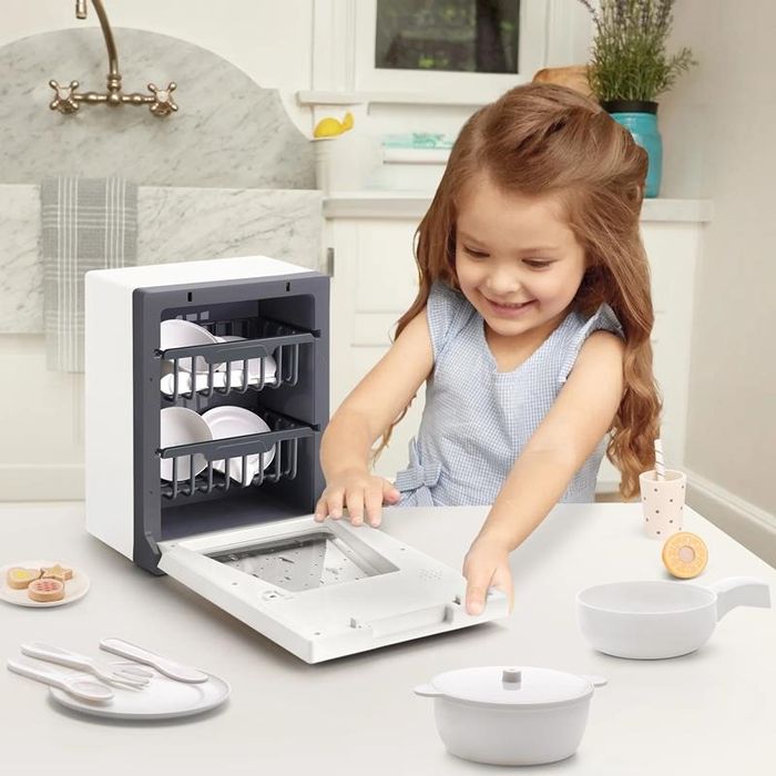 Zmywarka Dotykowa z Wyświetlaczem dla Dzieci Otwierane Drzwi Akcesoria