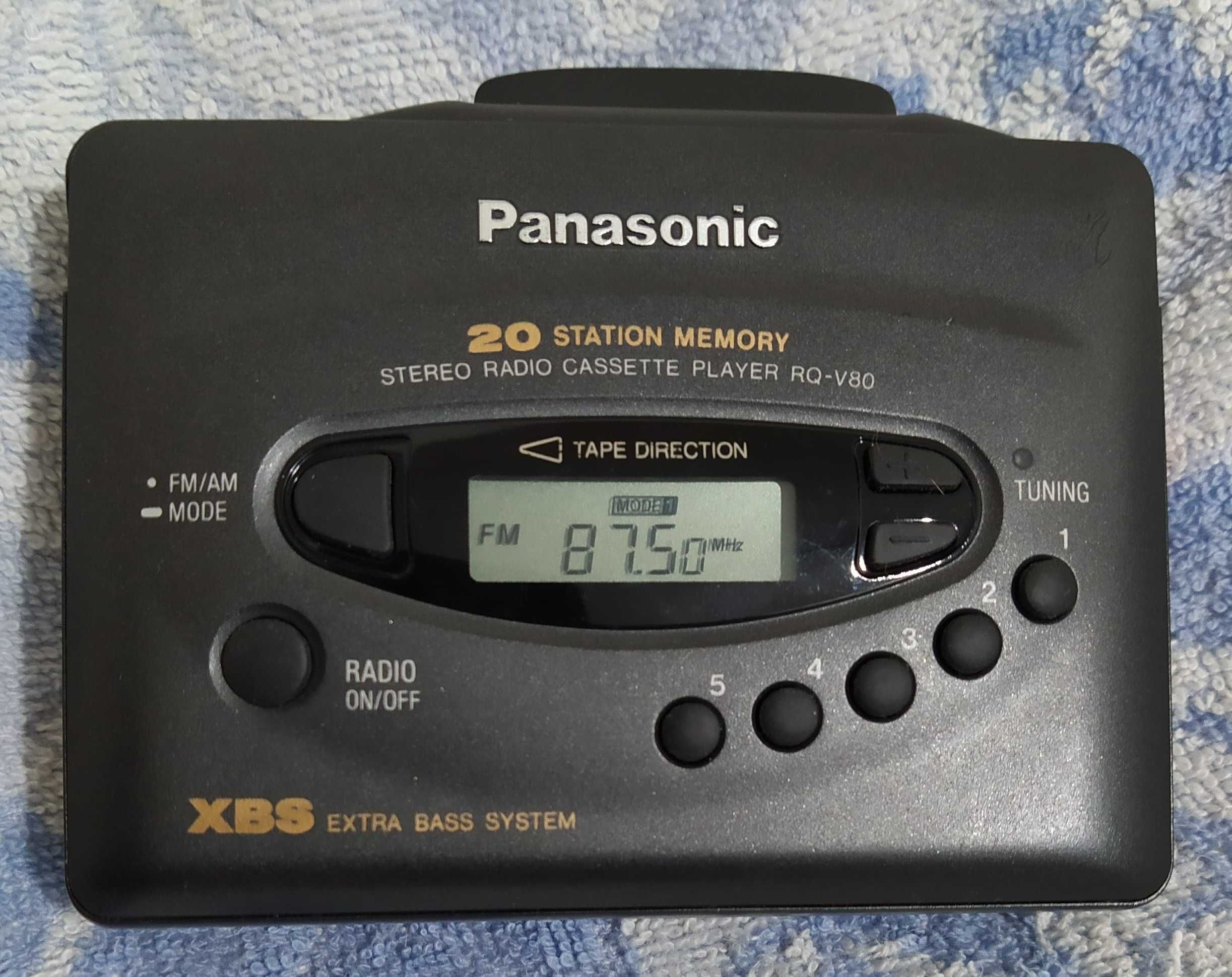 CD плеер SONY CDP-XE310, Аудиоплеер PANASONIC RQ-V80