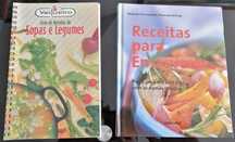 2 livros de receitas bom estado