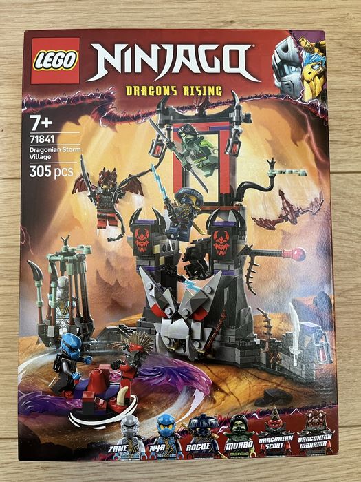 Lego Ninjago 71841- Село драконячої бурі/ 350 деталей.