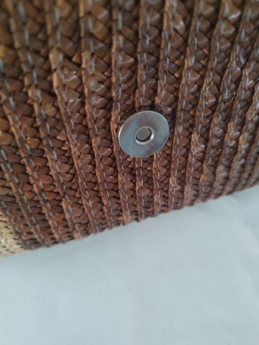 Mała słomkowa kopertówka torebka brązowa saszetka
Stan idealny! Poleca