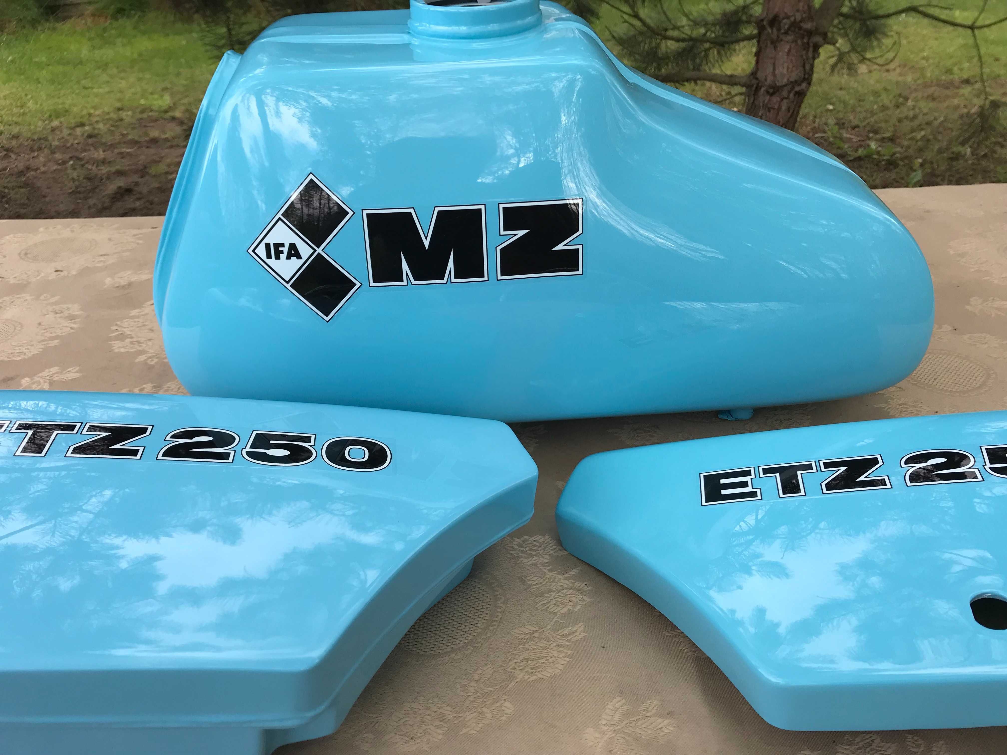 Mz Etz 250 zbiornik boczki puszka boczek części shl junak wsk simson