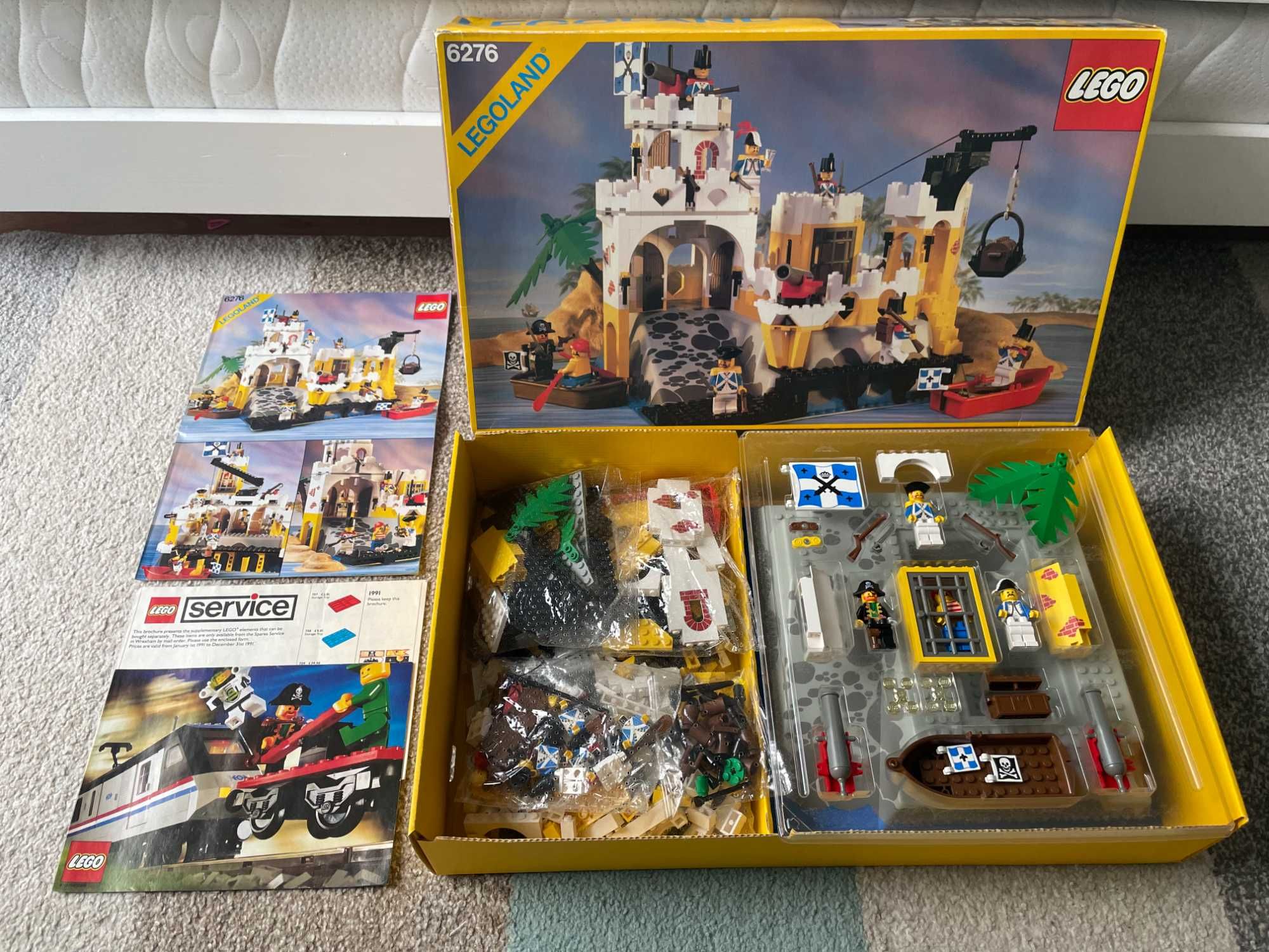 Lego 6276 Eldorado Fortress Piraci - IDEALNY stan jak NOWY