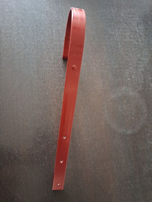 Hak prosty kolor czerwony