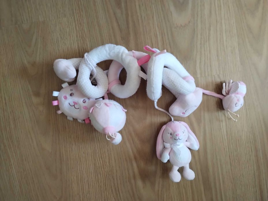 Mobile Natoou + Nattou Espiral + Chicco GoodNight Moon Rosa (lote 30€)