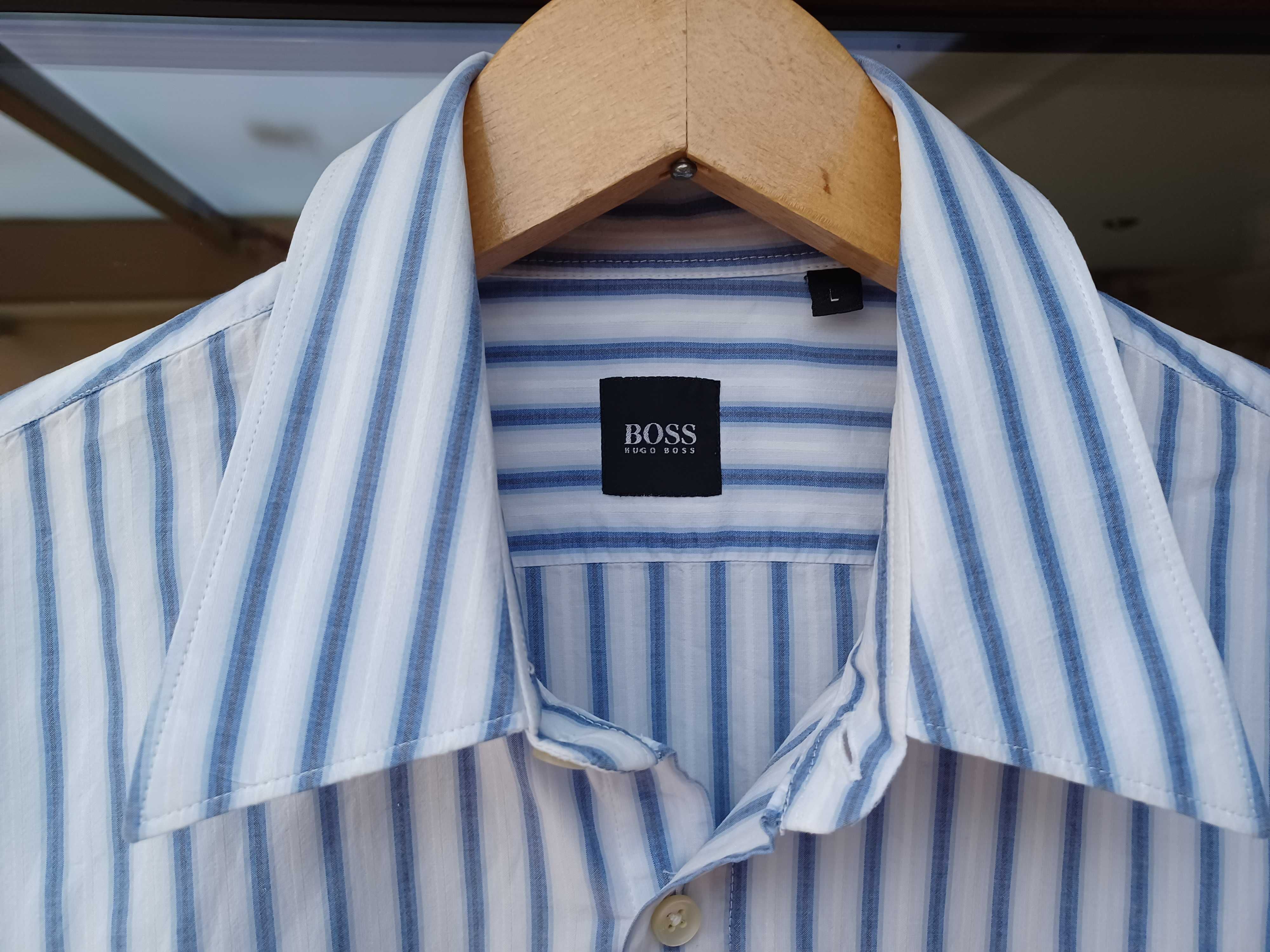 Koszula Hugo Boss męska L nowa bawełna cotton