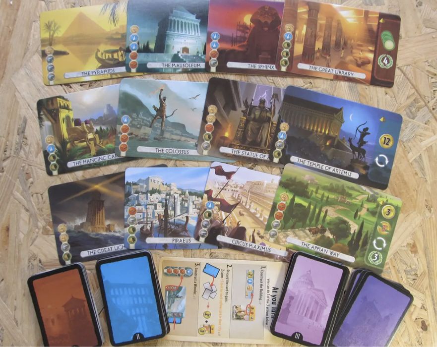 ХіТ для двох! 7 чудес Дуель (7 Wonders Duel) + УКРАЇНСЬКОЮ