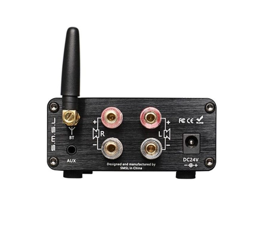 Стерео підсилювач з плеєром USB та Bluetooth SMSL SA-36A Plus