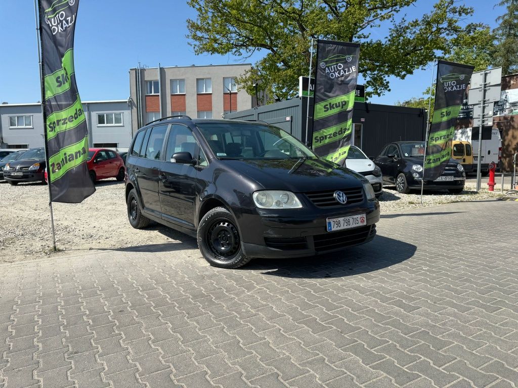 Volkswagen Touran 1.9d// klima// elektryka//ważne opłaty//6 biegów//