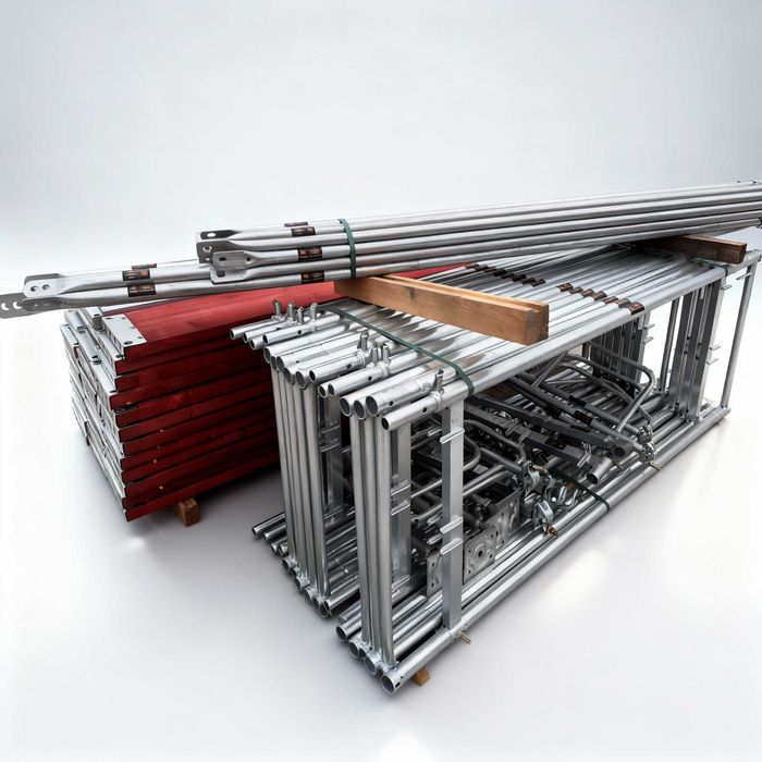 Rusztowanie ramowe pletak 117 m2