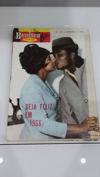 Colecção de revistas "O Benfica Ilustrado" de 1957 até 1966 - Rara