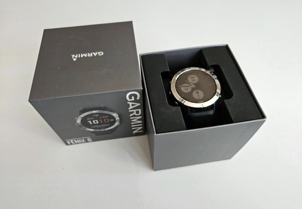 Garmin Fenix 6, Tychy, stan bdb