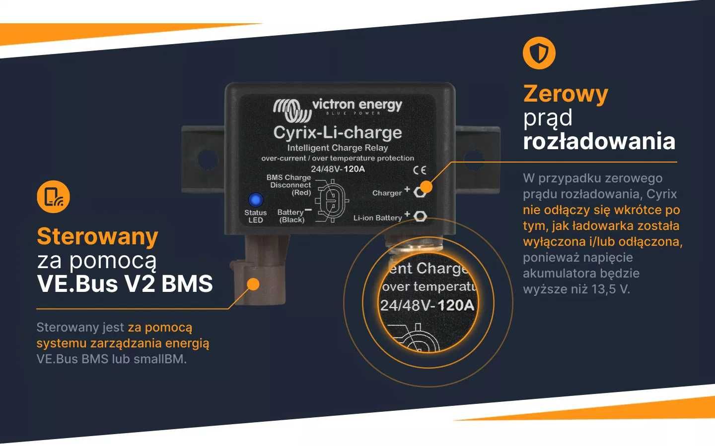 Cyrix-Li-charge 24/48-120 Victron