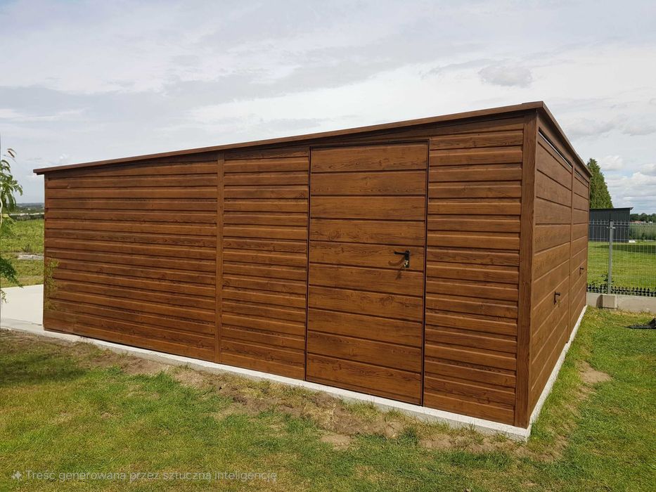 Garaże Blaszane Blaszaki na Wymiar. Chojnice Bytów Kościerzyna