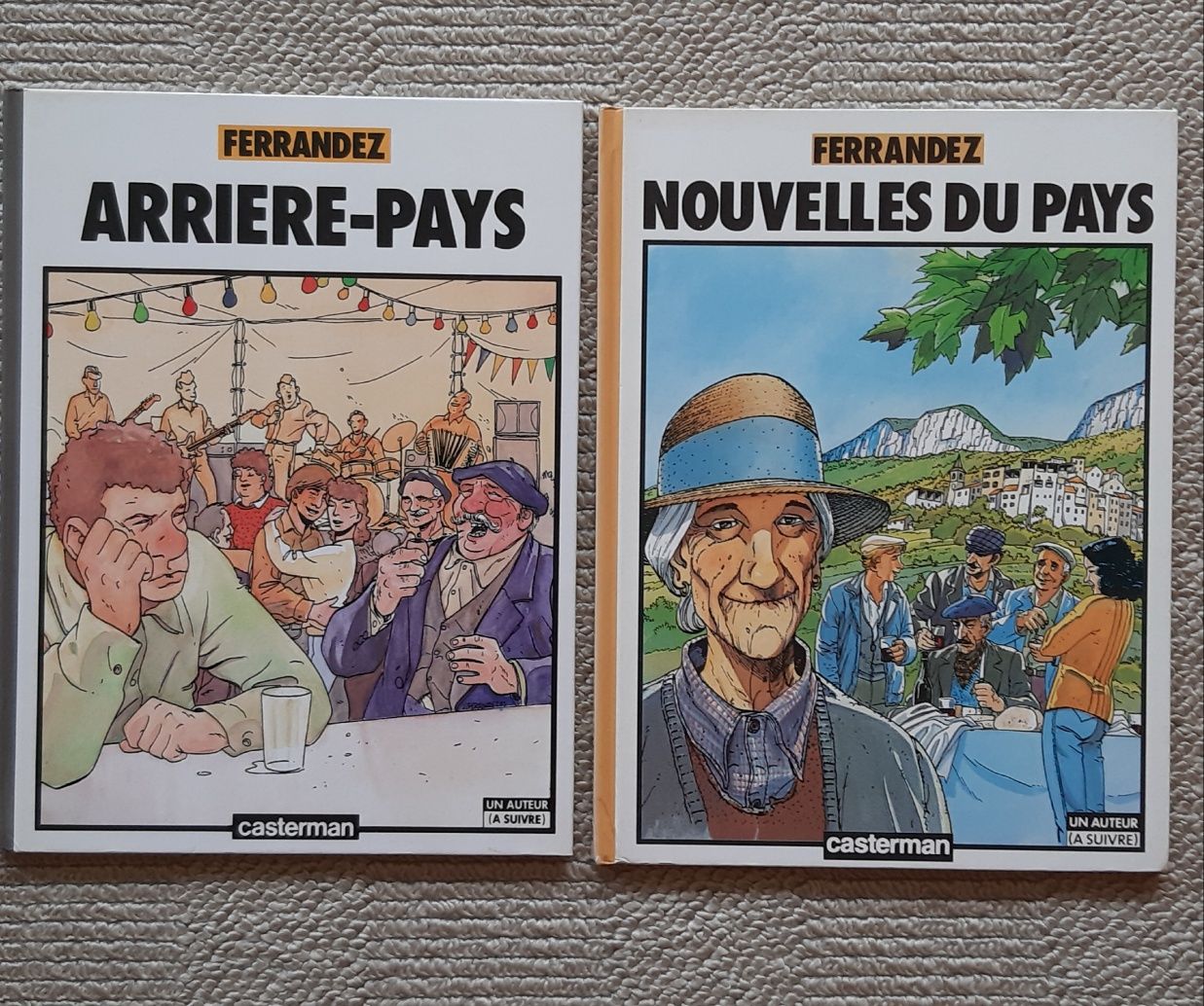 Banda desenhada em francês. Autor Jacques Ferrandez.