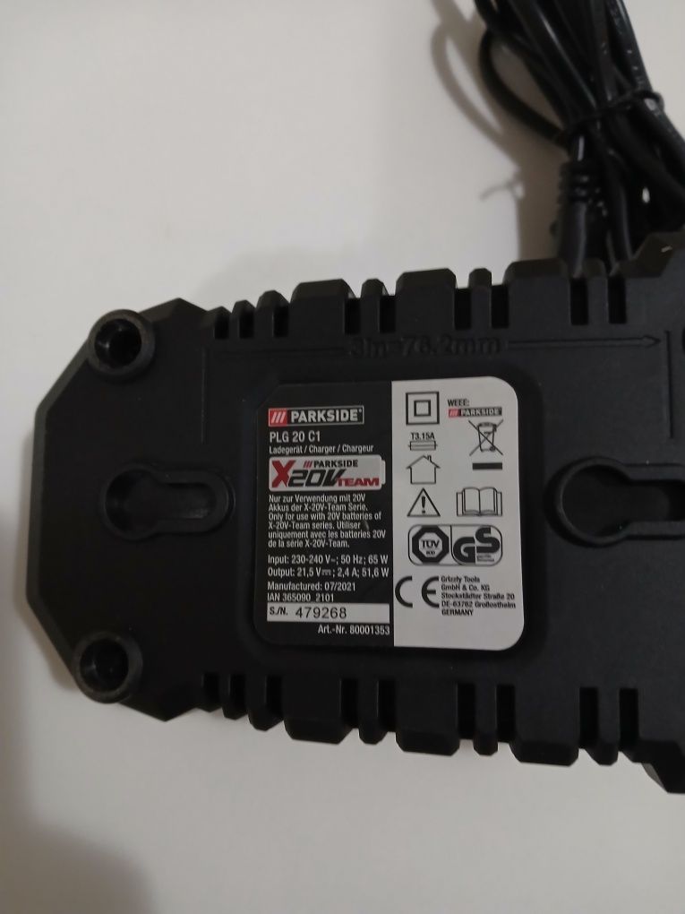 Carregador 20V Parkside