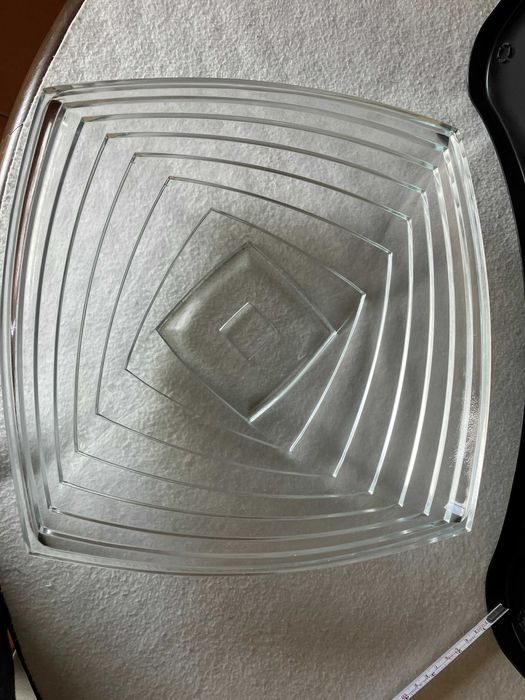 Pratos de vidro para bolo