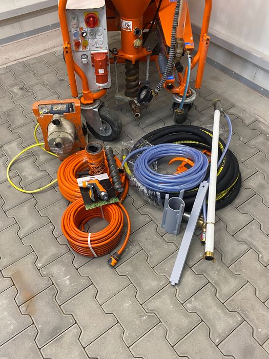 Agregat tynkarski PFT G4 smart  pompą wody + nowy osprzęt