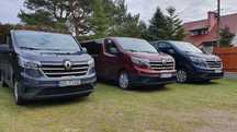 Wynajem,wypożyczalnia bus samochód 9 osobowy NOWY Renault Trafic