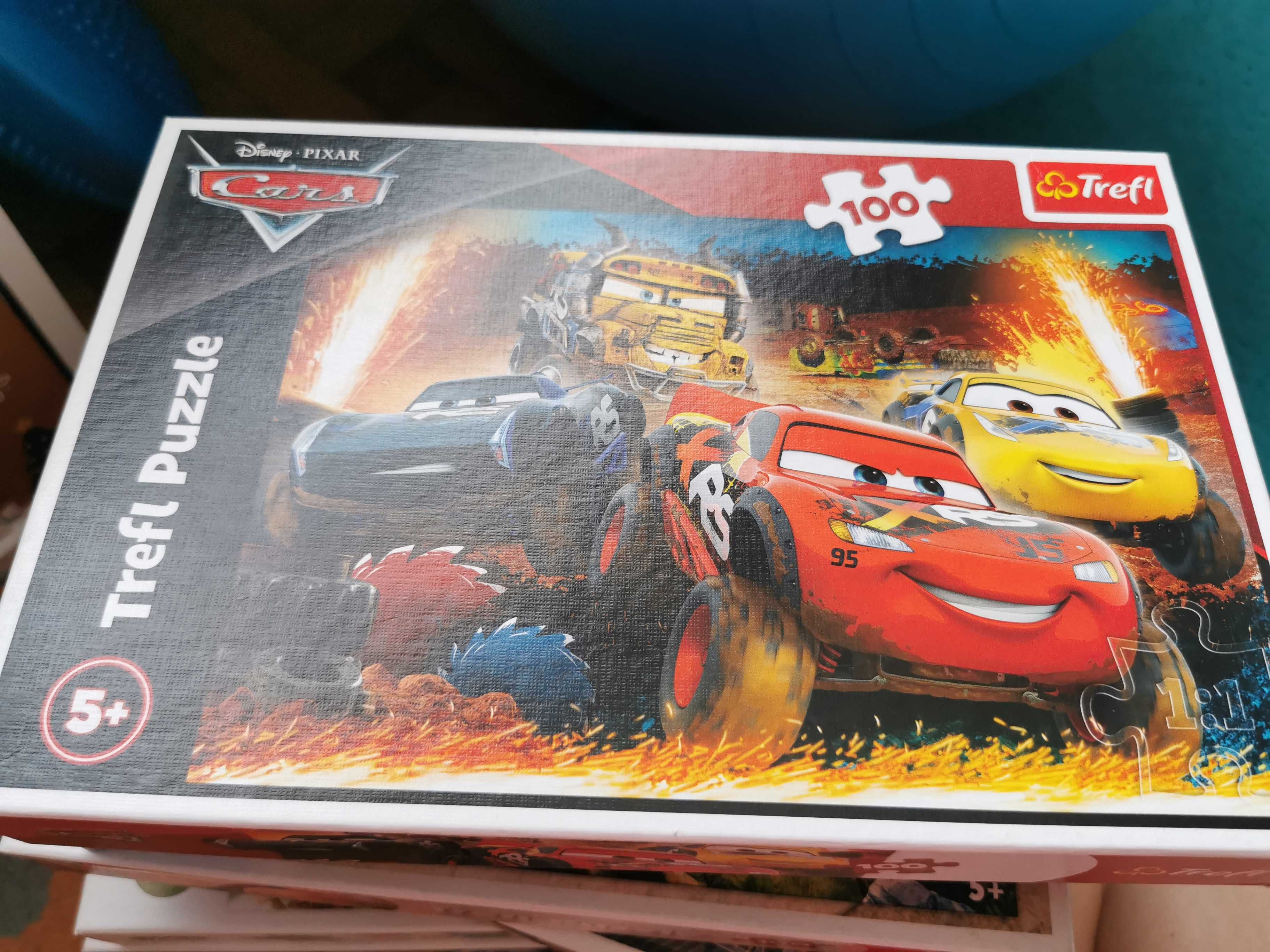 Puzzle cars 100 elementów