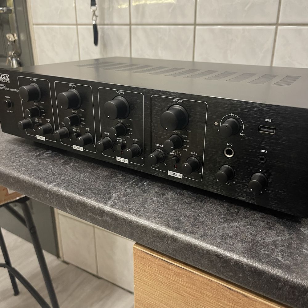 Wzmacniacz strefowy TAGA HARMONY TA-600 multi - (odtwarzacz-equalizer)