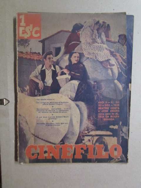 revistas  antigas cinefilo capas Beatriz Costa e Dina Tereza anos 30