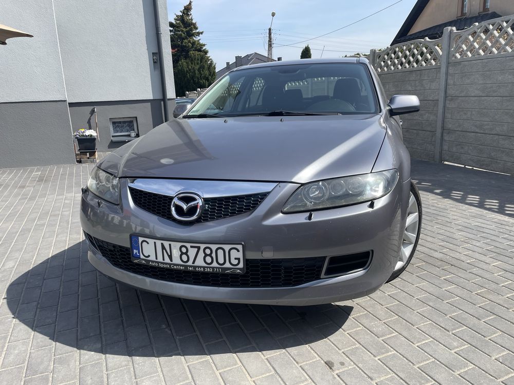 PIĘKNA i ZADBANA Mazda 6 Super Stan Blacharski Niski Przebieg