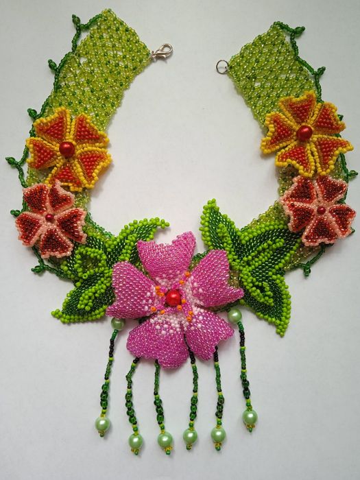 Сітки із бісеру на кожен день.Подарунки для жінок.Бісер.Біжутерія.