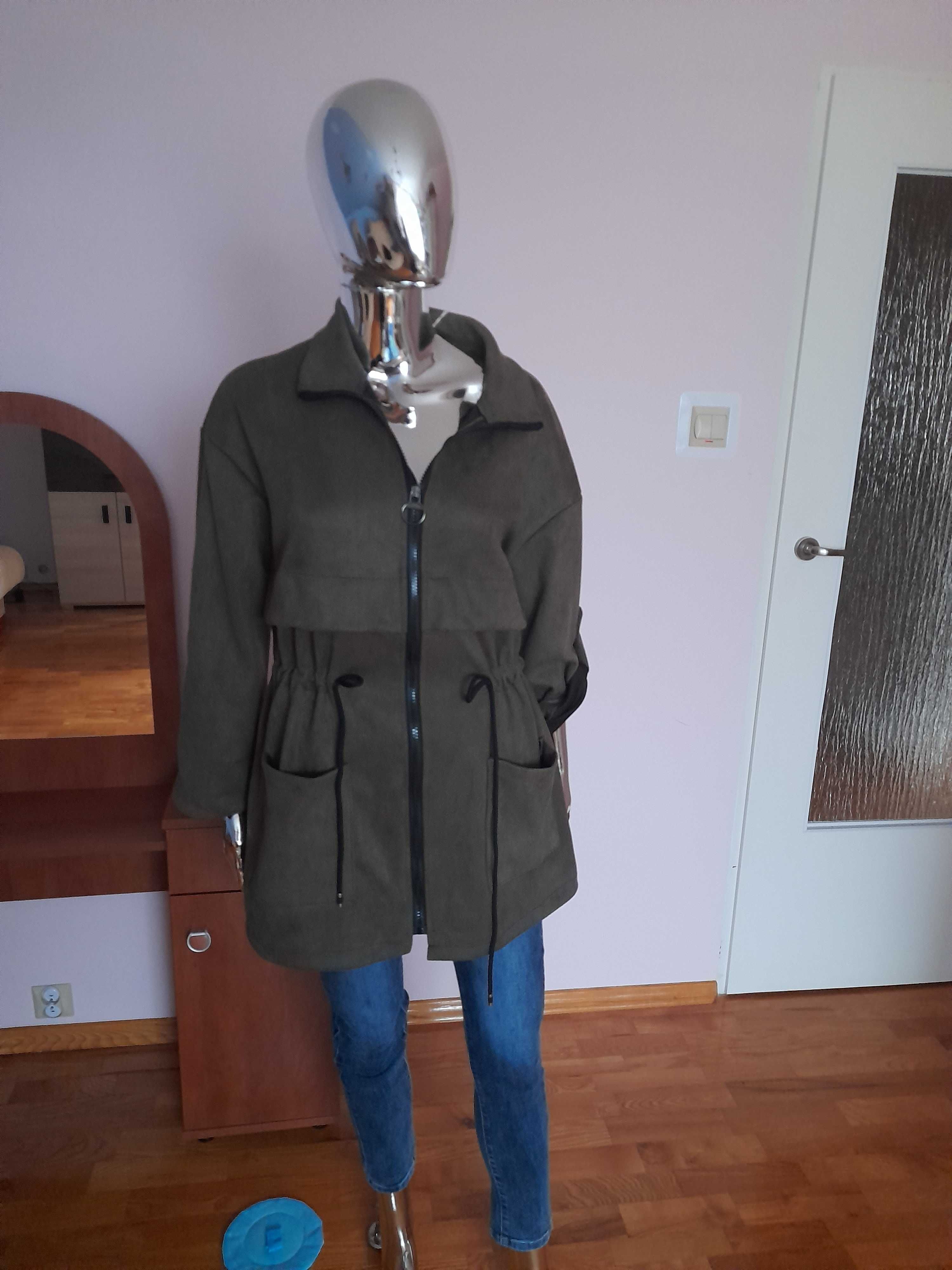 Kurtka parka bez kaptura