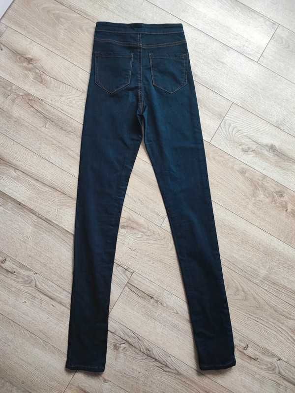 3005.  Denim&Co jeansy rurki 34 XS Skinny