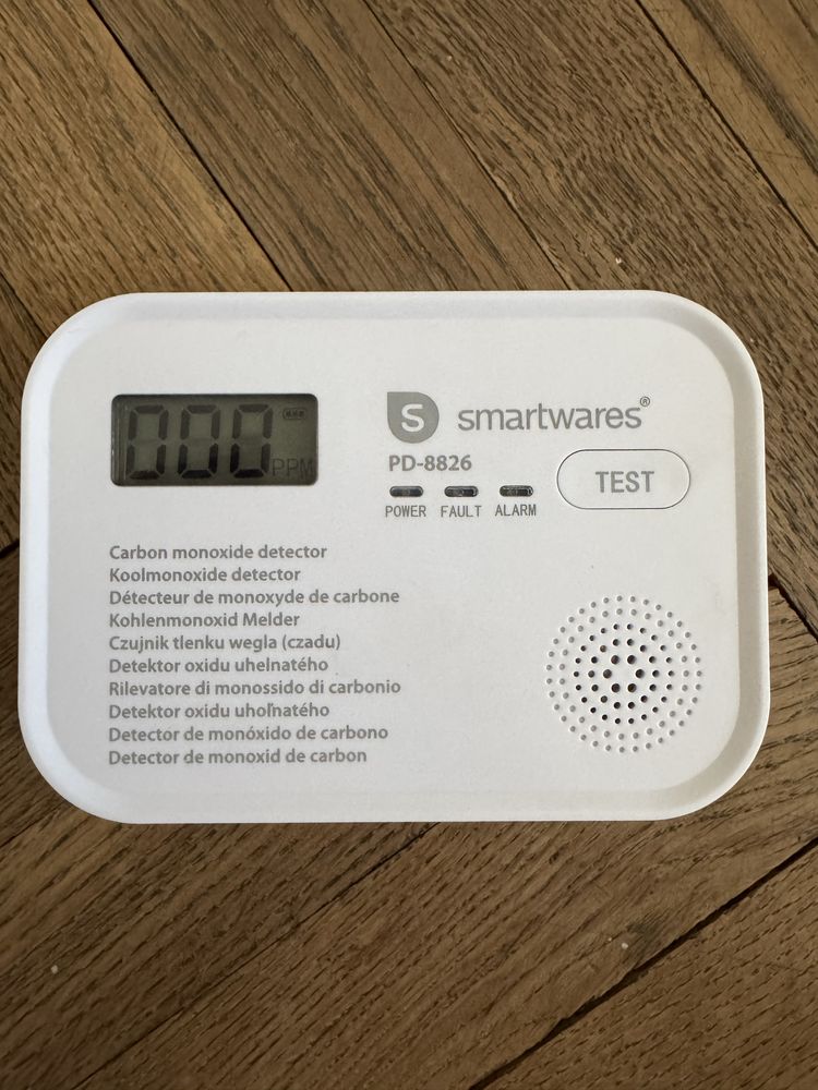 Czujnik czadu (tlenku węgla) Smartwares PD-8826