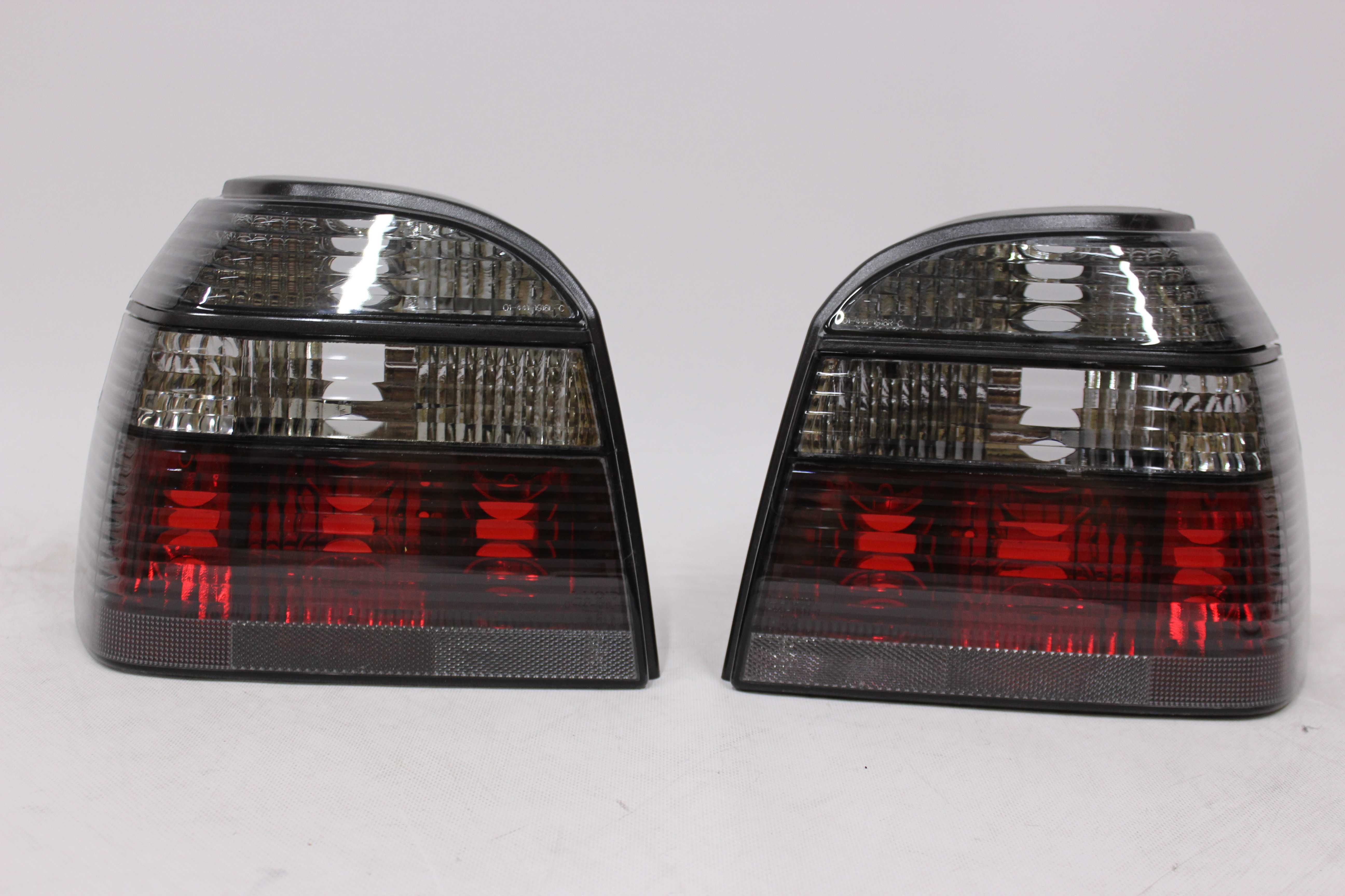 Lampy światła tył tylne VW Golf 3 92-97 TUNING Czarne SMOKE BLACK NOWE