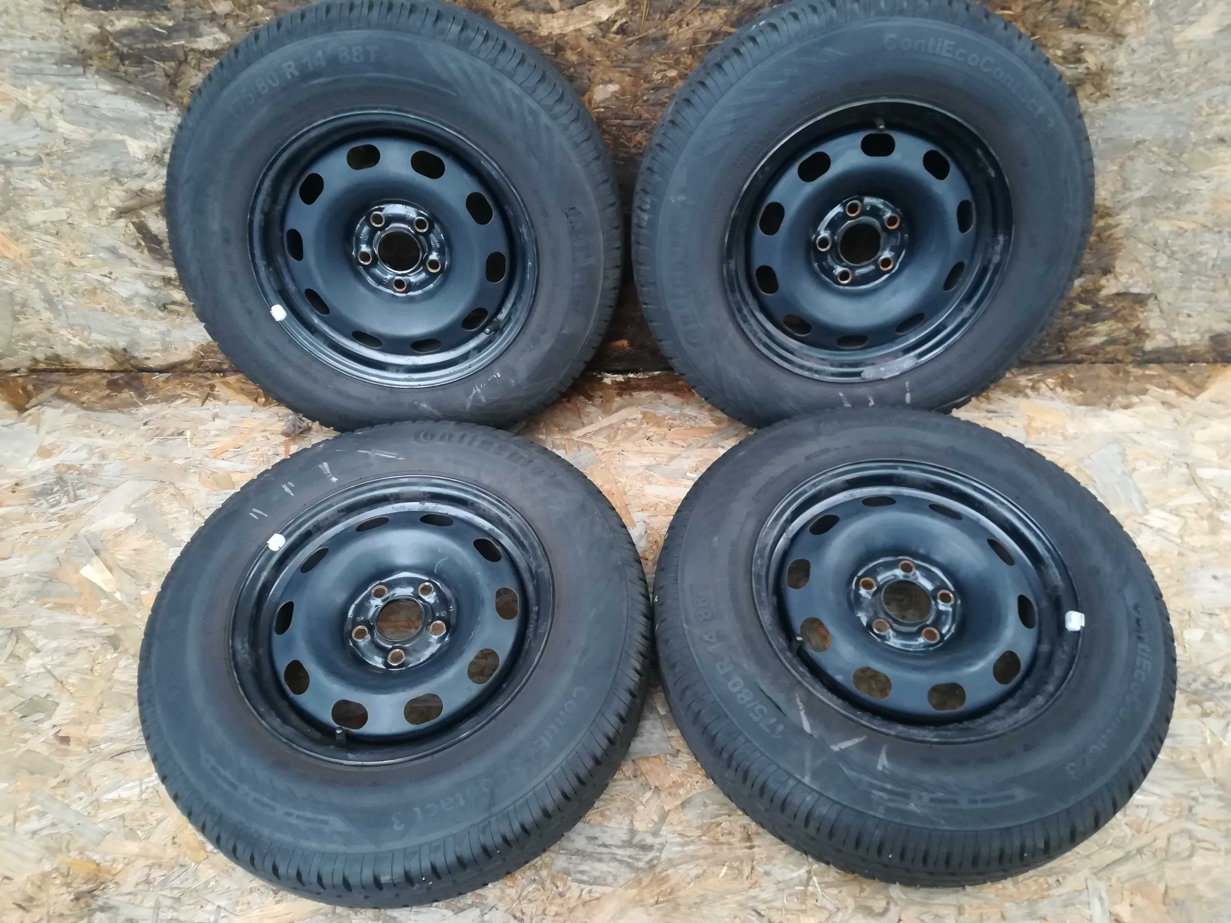 Koła letnie 175/80/14  5x100  Golf 4 Octavia Leon  ET38