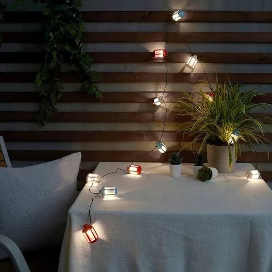 Ikea Sommarlanke Girlanda Led 12 Led ogrodowa