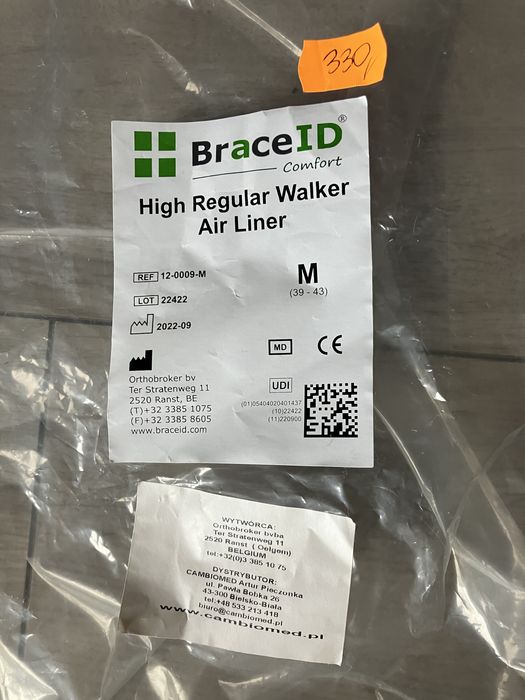 Orteza walker wysoki but ortopedyczny rozmiar M 39-43