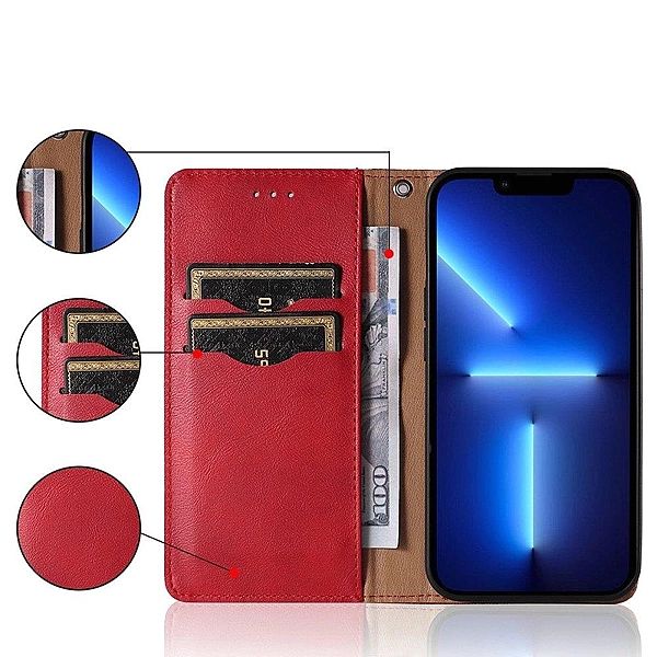 Etui Strap Braders Case do Xiaomi Redmi Note 11 Pro czerwony