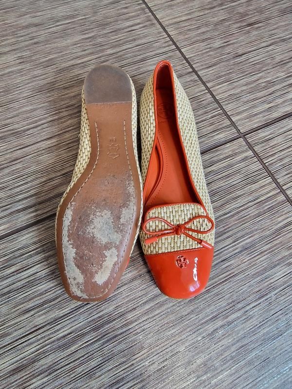 Ніжні, гарні балетки з натуральної шкіри tory burch, оригінал