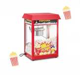 Wydajna Maszyna do Popcornu - 1600W *DARMOWA DOSTAWA*