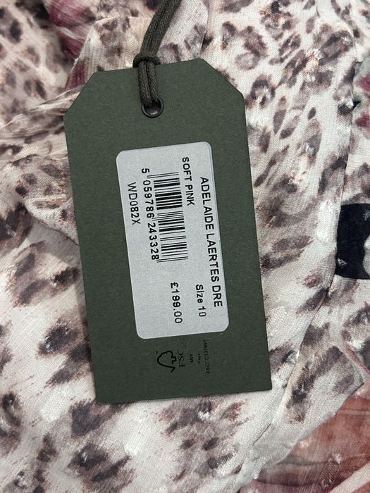 Boho sukienka Adelaide All Saints wiskoza romantyczna letnia sukienka