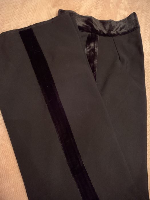 Брюки бальні з широким поясом