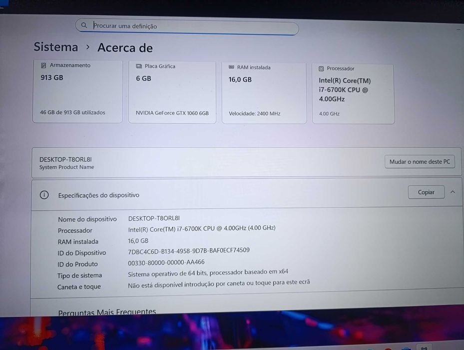 PC Gaming RGB i7 6700k, gráfica 6gb,16gb ram,SSD+Hdd