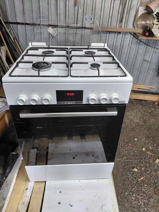 Газовая газова плита BOSCH 60 см HXN390D20L! Доставлю!