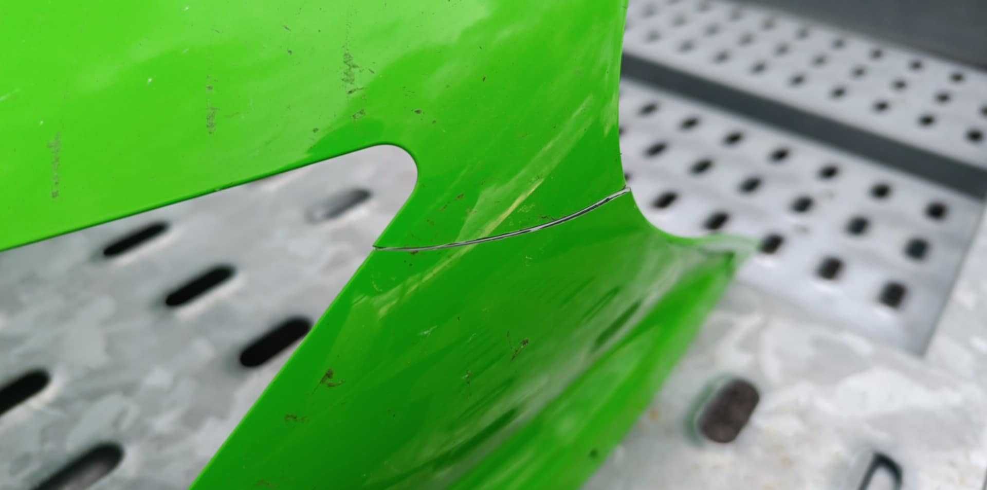 Plastiki Kawasaki zx6r zx-6r 636c 05-06 Owiewki czasza ogon ORYGINAL