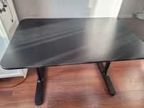 Biurko bekant 120x80 czarne