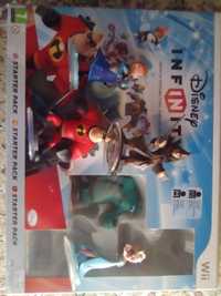 Starter pack Disney Infinity Wii mais Elsa e Anna (5figuras)