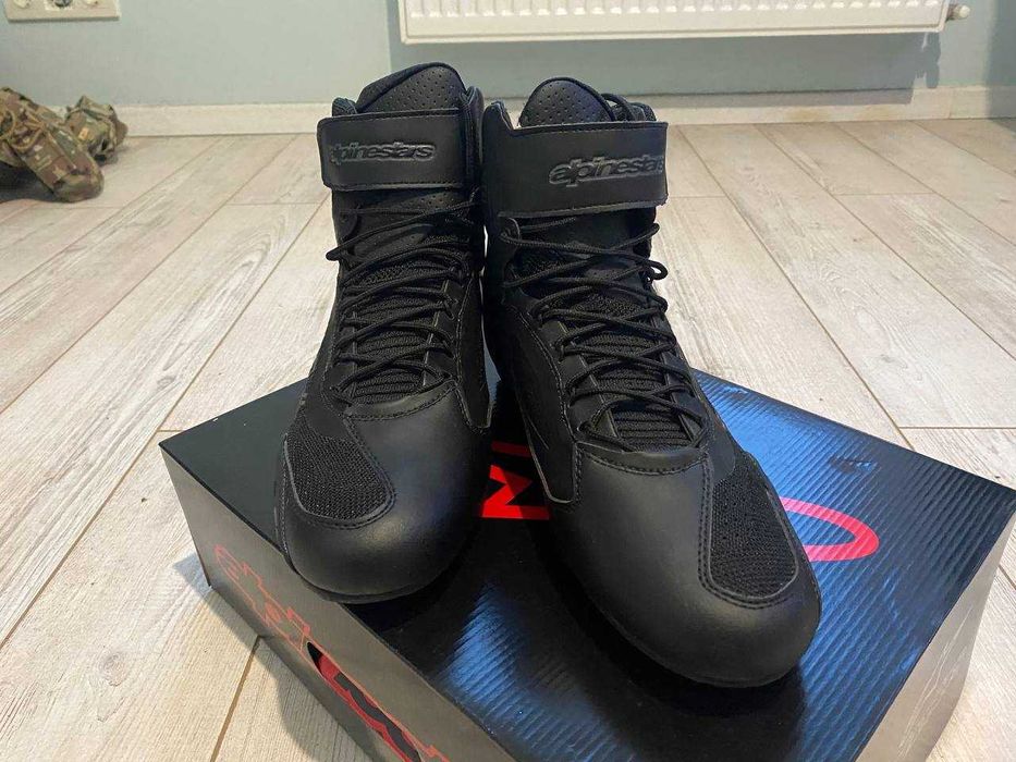 Мотоботи Alpinestars Faster-3 Rideknit SH Black/Black