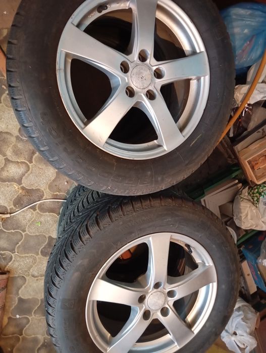 Opony zimowe z felgami opel mokka 215/60/R16