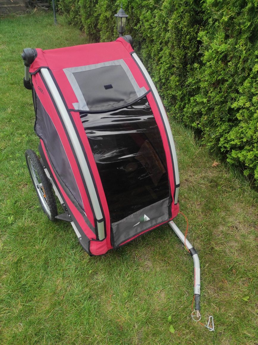 Przyczepka rowerowa Nordic cab Explorer dwuosobowa